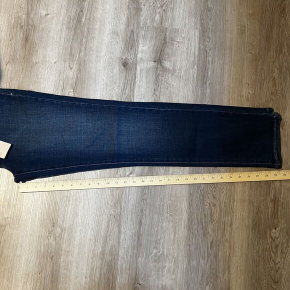 NWT Levis Women's Mid Rise Skinny Jeans Dark Wash Denim Classic Style size 10 - Picture 12 of 14